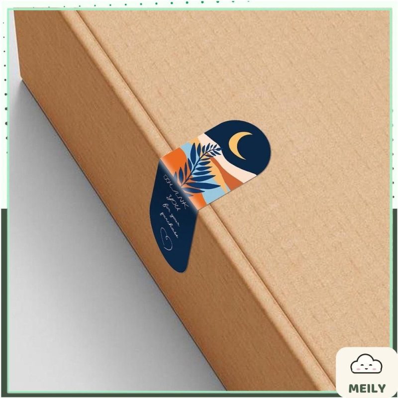100 decal cám ơn dán hộp niêm phong nghệ thuật TE04