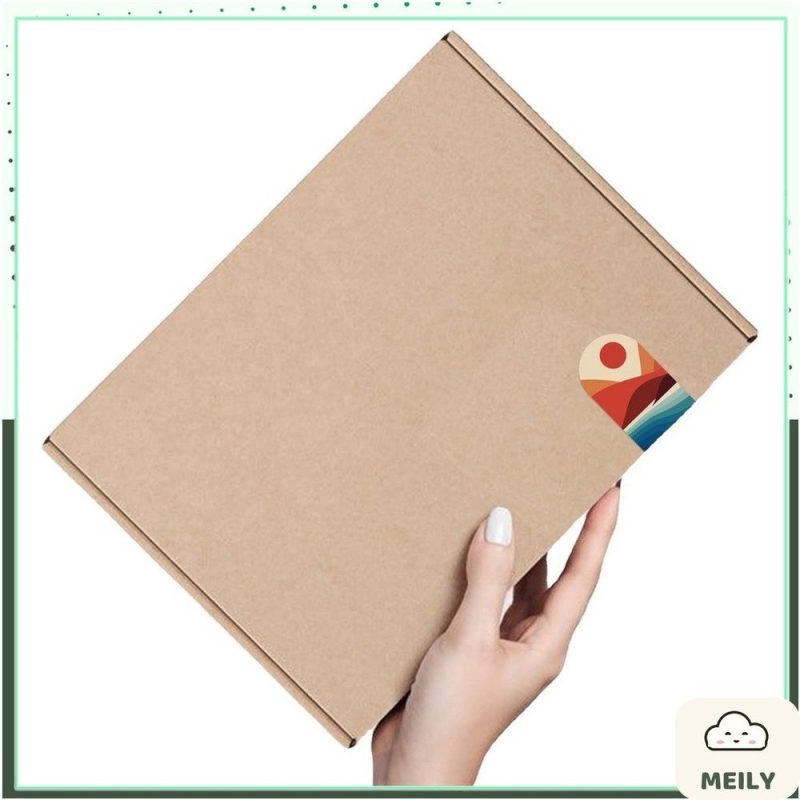 100 decal cám ơn dán hộp niêm phong nghệ thuật TE04
