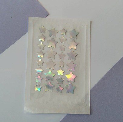 36 Miếng dán mụn hình sao K206 - Miếng dán mụn K206- Ngôi sao lấp lánh