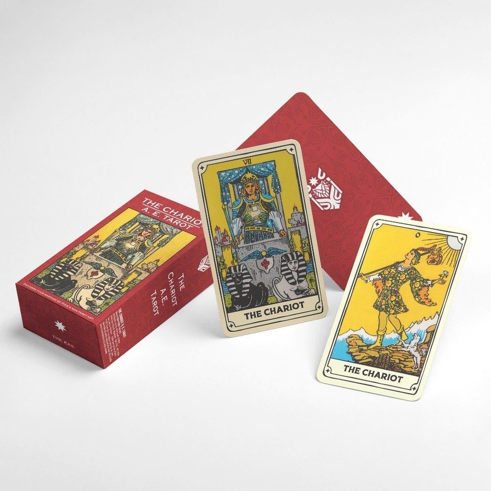 Bài Bói Tarot The Chariot A.E. Tarot 78 Lá Đồ Chơi Board Game Thư Giãn