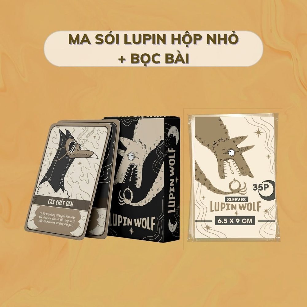 Bài Ma Sói Lupin Wolf Phiên Bản 35 Lá Kèm Hướng Dẫn Chi Tiết