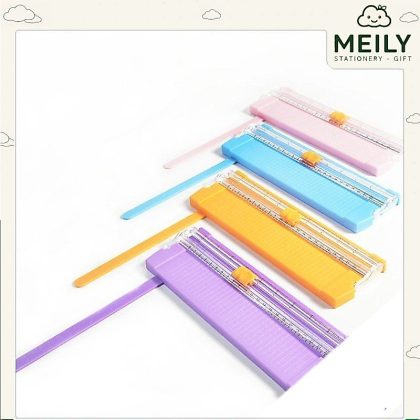 Bàn cắt giấy mini khổ A5 tiện lợi cắt tối đa giấy 400gsm