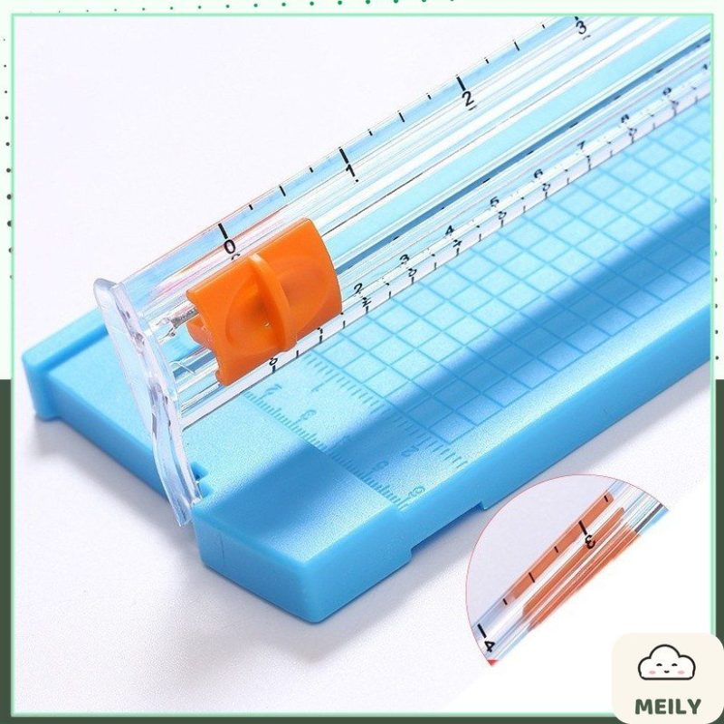 Bàn cắt giấy mini khổ A5 tiện lợi cắt tối đa giấy 400gsm