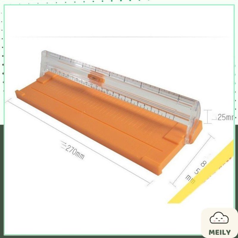Bàn cắt giấy mini khổ A5 tiện lợi cắt tối đa giấy 400gsm