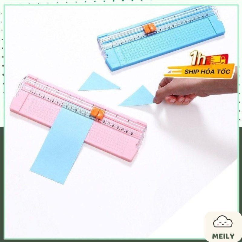 Bàn cắt giấy mini khổ A5 tiện lợi cắt tối đa giấy 400gsm