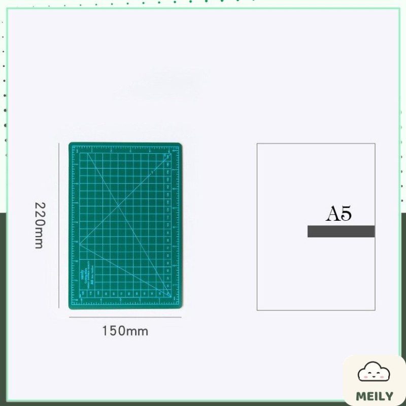 Bảng kê Cutting Mat khổ A5 đa năng - bảng cắt tự liền C02