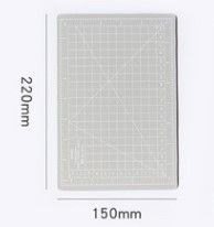 Bảng kê Cutting Mat khổ A5 đa năng - bảng cắt tự liền C02 - Xám