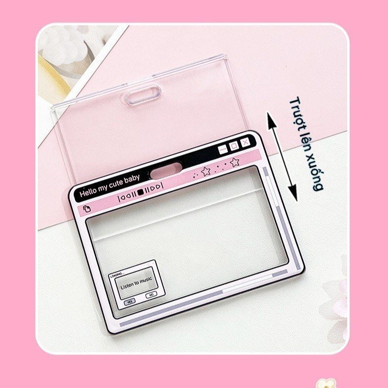 Bao Đựng Card Đu Idol Nhựa Trong Suốt K312