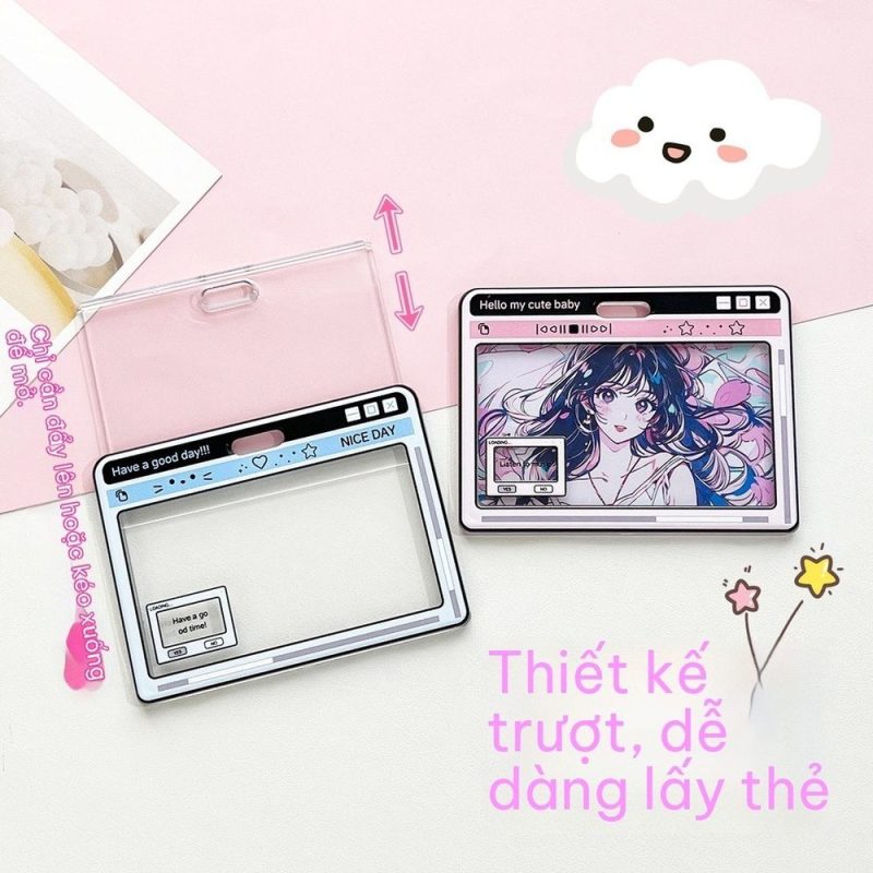 Bao Đựng Card Đu Idol Nhựa Trong Suốt K312