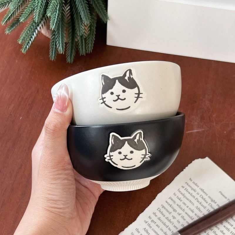 Bát nhỏ mèo con phong cách Nhật BL184
