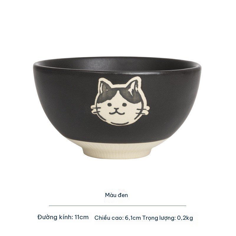 Bát nhỏ mèo con phong cách Nhật BL184