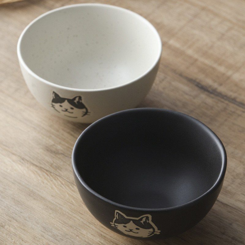 Bát nhỡ mèo con phong cách Nhật BL185