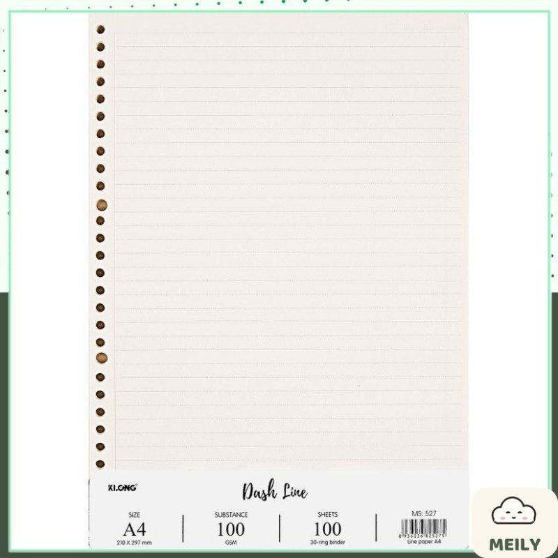 Bìa file còng sắt Klong A4 8 chấu binder thay ruột refill