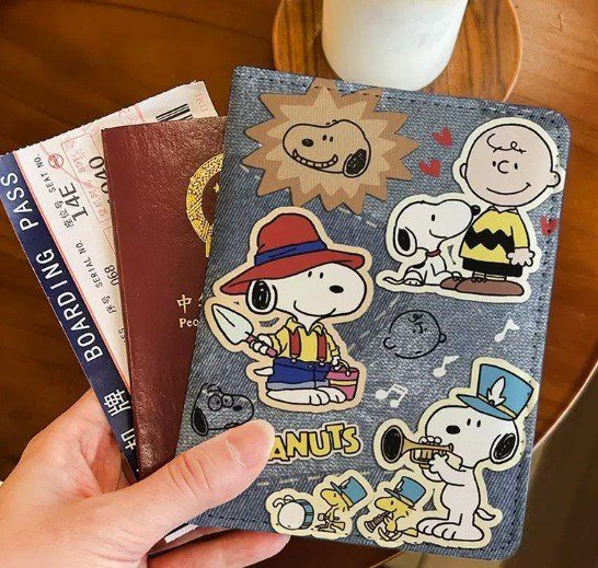 Bìa Hộ Chiếu Ogman K271 - Snoopy