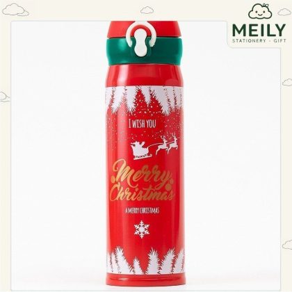 Bình nước Giáng sinh Merry Christmas 450ml