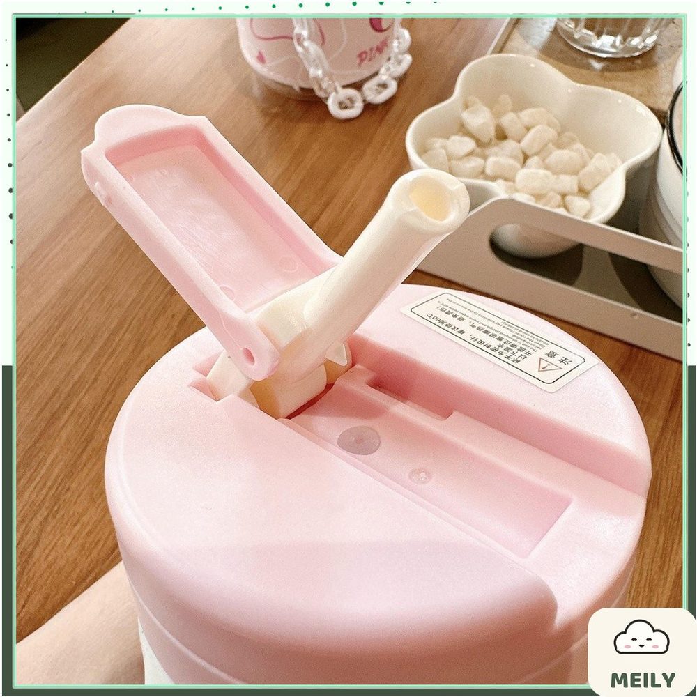 Bình nước thuỷ tinh Gấu dâu tây Lotso