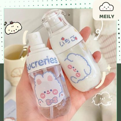 Bình rỗng chiết mini 10cm để đựng mỹ phẩm