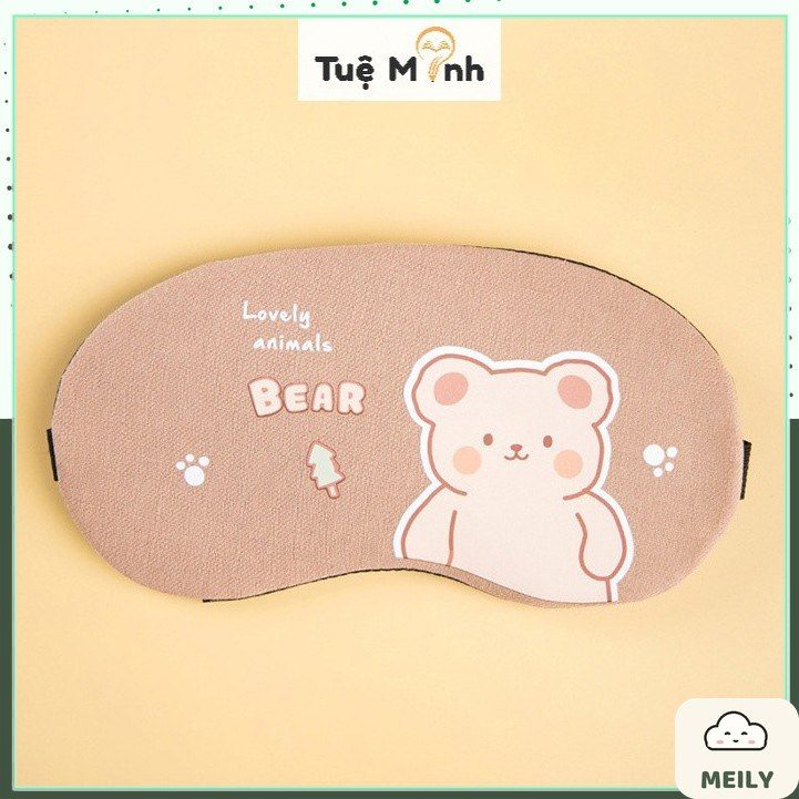 Bịt mắt ngủ gel hoạt hình dễ thương