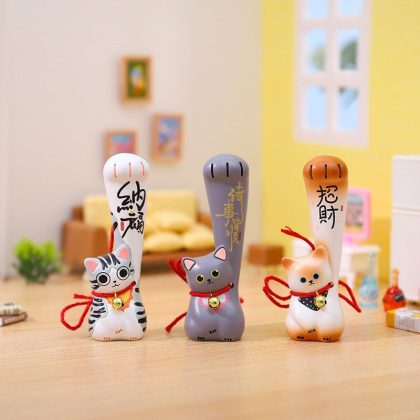 Blind box mèo thần tài tay lớn cute BL181
