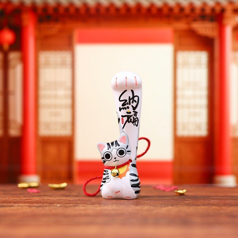 Blind box mèo thần tài tay lớn cute BL181
