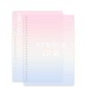 Set 2 bìa nhựa binder A5 P16 fm-b5 - ombre tím hồng