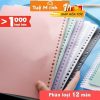 Set 2 bìa nhựa binder B5 P16 fm-b5 - xám