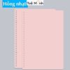 Set 2 bìa nhựa binder B5 P16 fm-b5 - Hồng nhạt