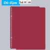 Set 2 bìa nhựa binder B5 P16 fm-b5 - Đỏ đậm