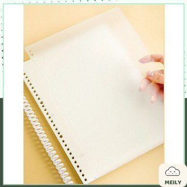 Bộ 4 Bìa nhựa tab phân trang sổ còng A5 / B5 / A4 màu trong suốt