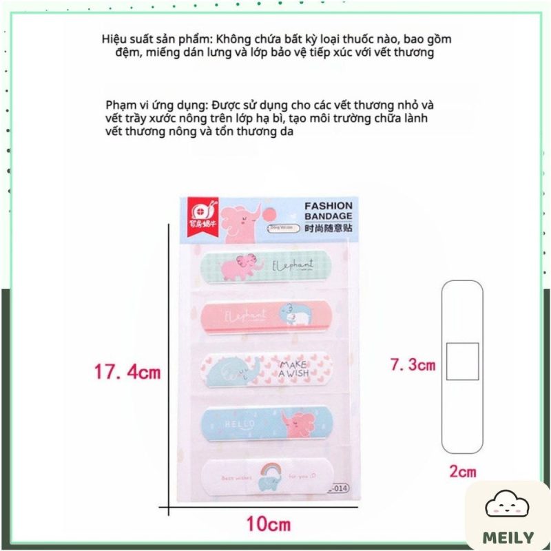 Bộ 5 miếng băng dán cá nhân Urgo K154