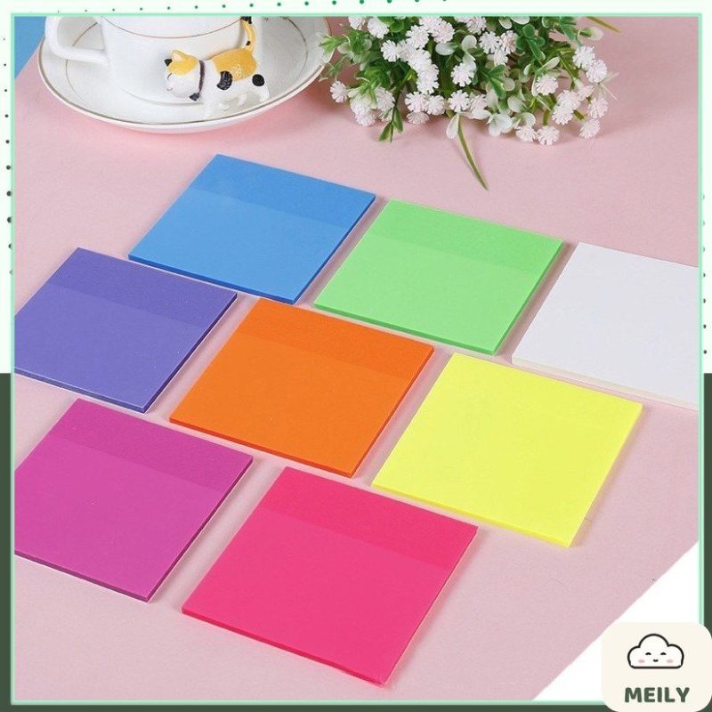 Bộ 50 giấy note ghi chú trong suốt