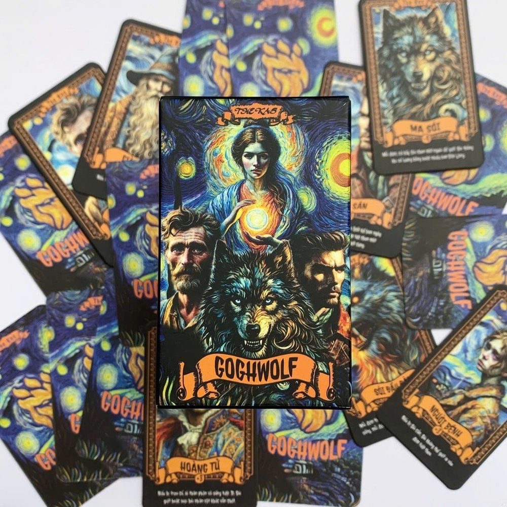 Bộ Bài Boardgame Ma Sói GoghWolf 21 Lá Nghệ Thuật Độc Đáo