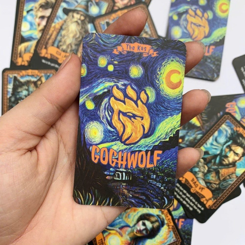 Bộ Bài Boardgame Ma Sói GoghWolf 21 Lá Nghệ Thuật Độc Đáo