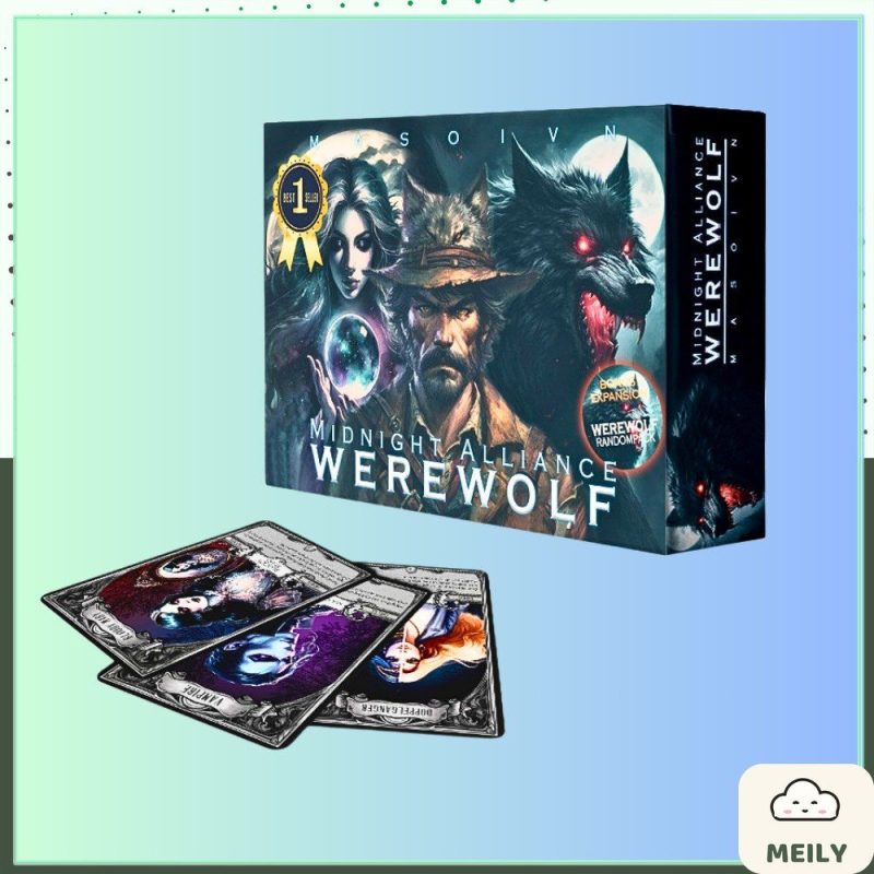 Bộ bài ma sói Midnight Alliance boardgame nhập vai MA