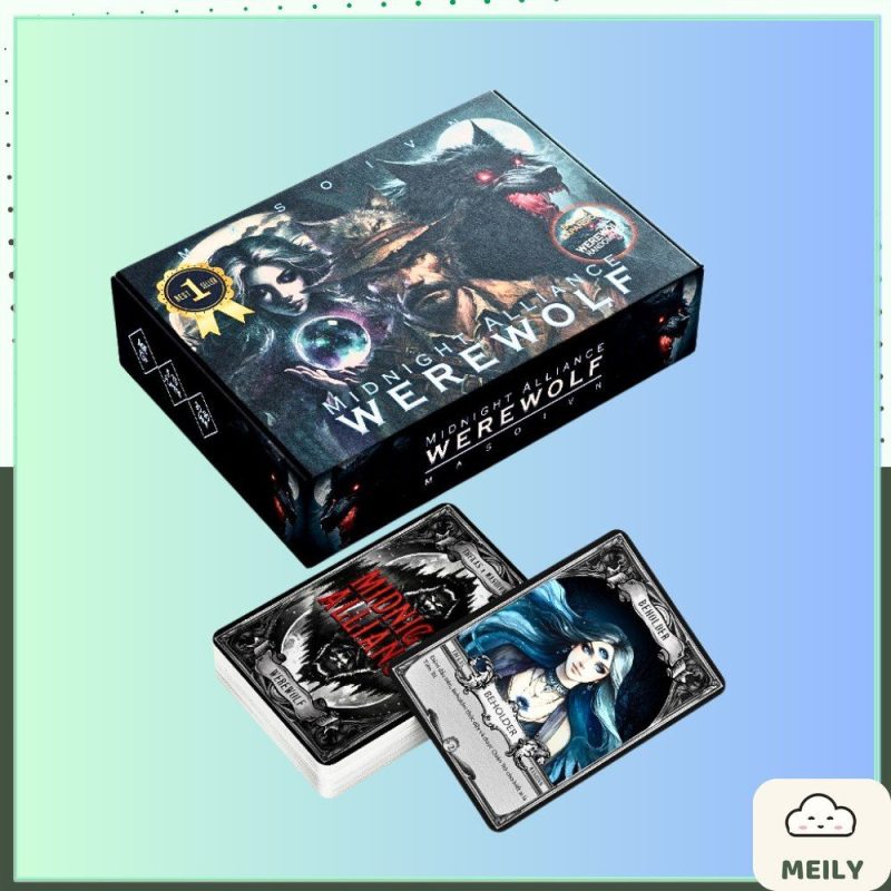 Bộ bài ma sói Midnight Alliance boardgame nhập vai MA