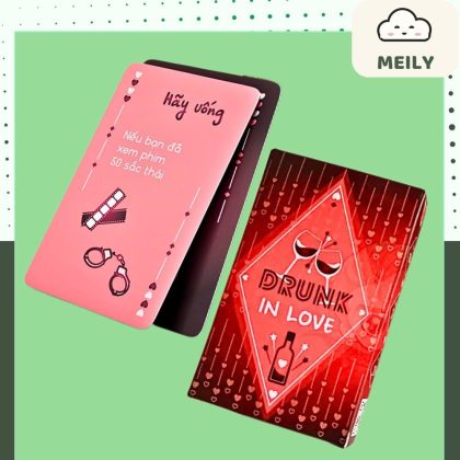 Bộ bài drunk in love hẹn hò khám phá người yêu boardgame giúp cặp đôi gắn kết