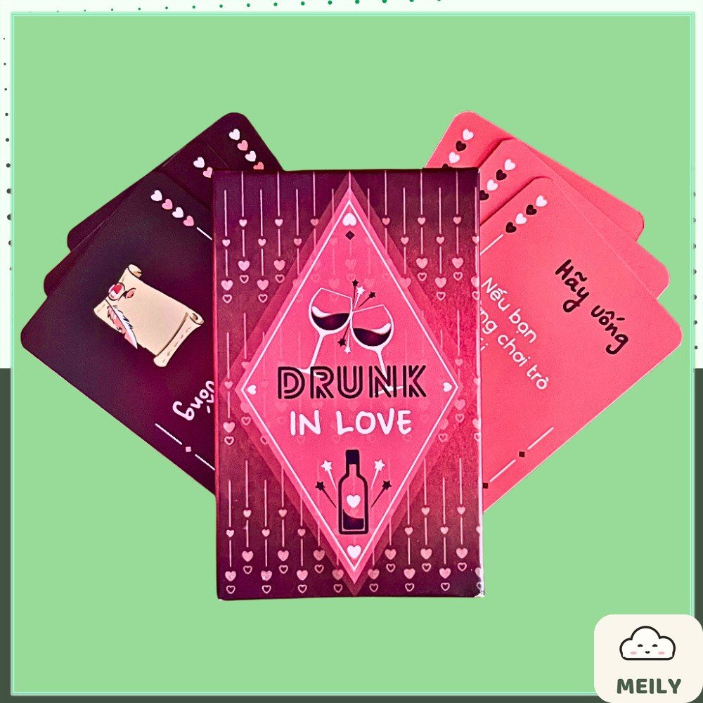 Bộ bài drunk in love hẹn hò khám phá người yêu boardgame giúp cặp đôi gắn kết