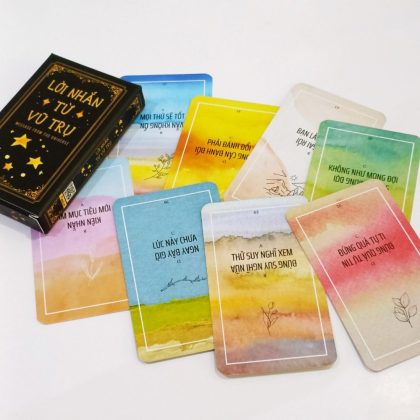 Bộ Bài Lời Nhắn Từ Vũ Trụ 36 Lá Hỗ Trợ Ra Quyết Định Nhanh Chóng
