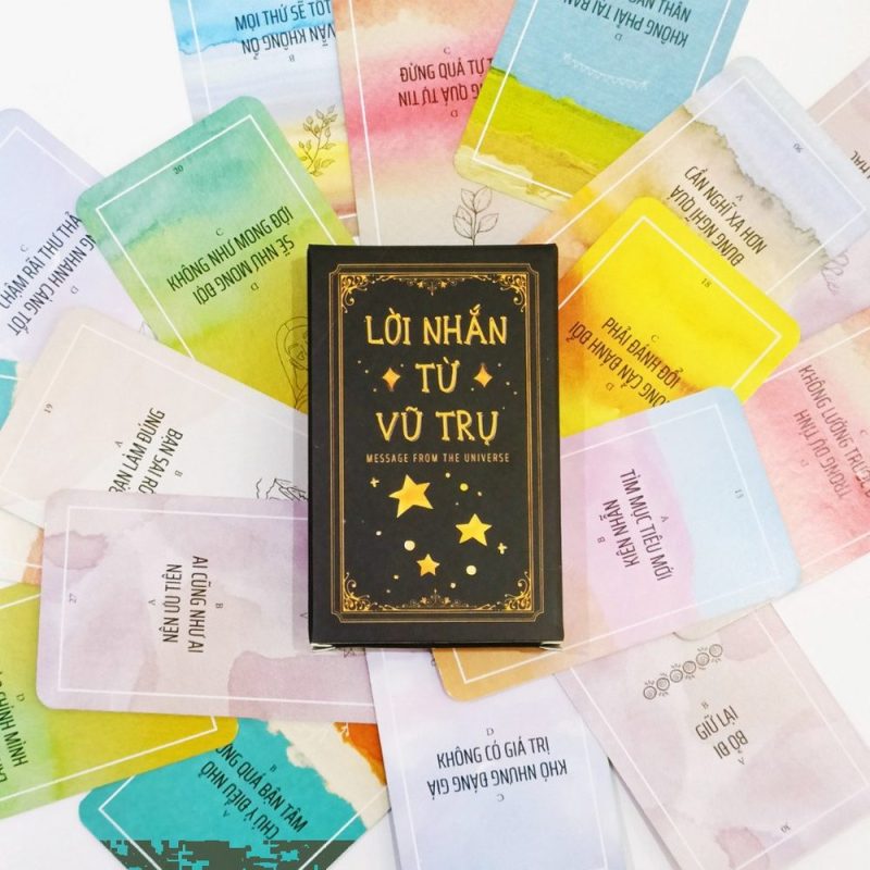 Bộ Bài Lời Nhắn Từ Vũ Trụ 36 Lá Hỗ Trợ Ra Quyết Định Nhanh Chóng