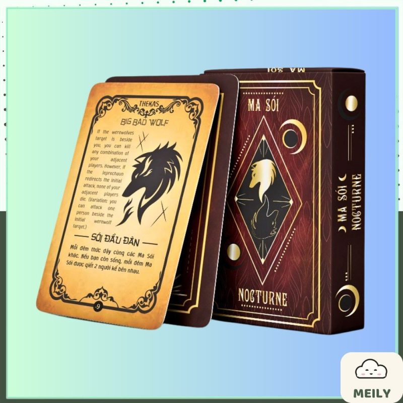 Bộ bài ma sói Dạ Khúc Nocturne boardgame nhập vai cổ điển