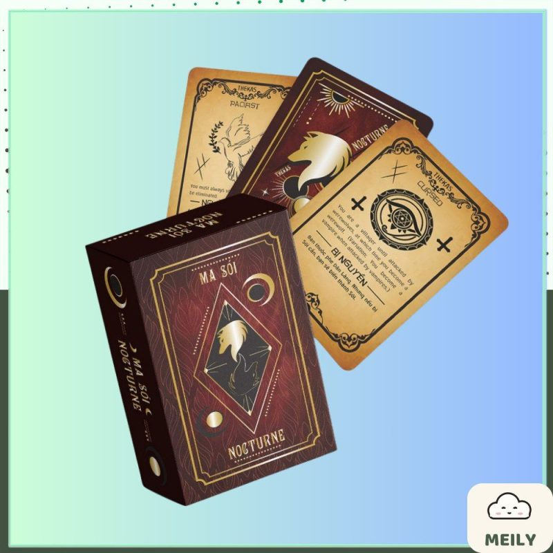 Bộ bài ma sói Dạ Khúc Nocturne boardgame nhập vai cổ điển