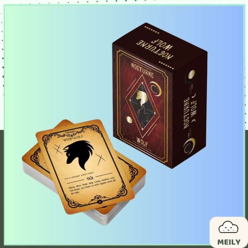 Bộ bài ma sói Dạ Khúc Nocturne boardgame nhập vai cổ điển