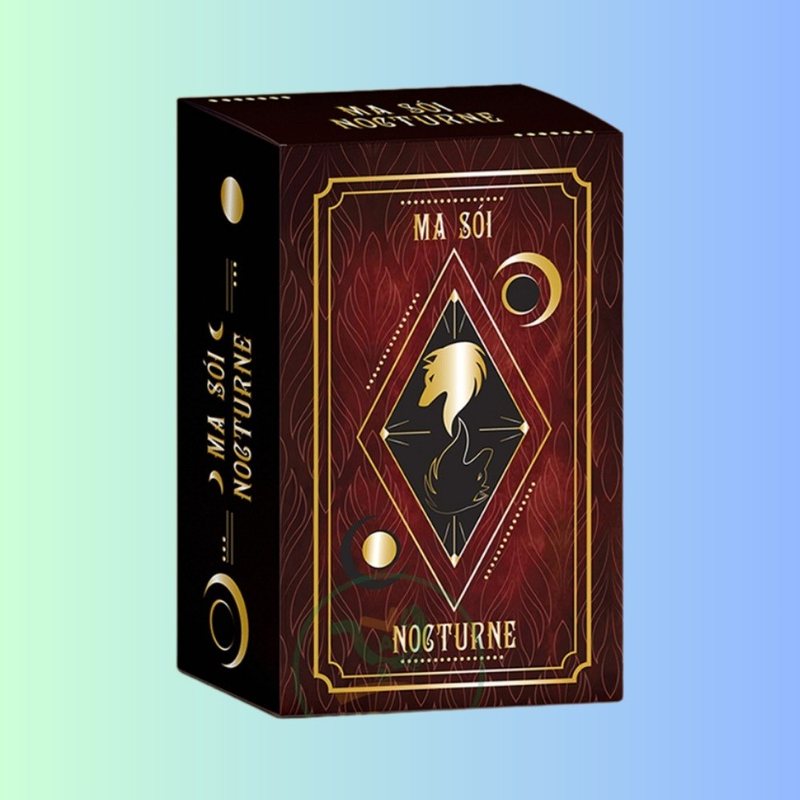 Bộ bài ma sói Dạ Khúc Nocturne boardgame nhập vai cổ điển - 66 lá