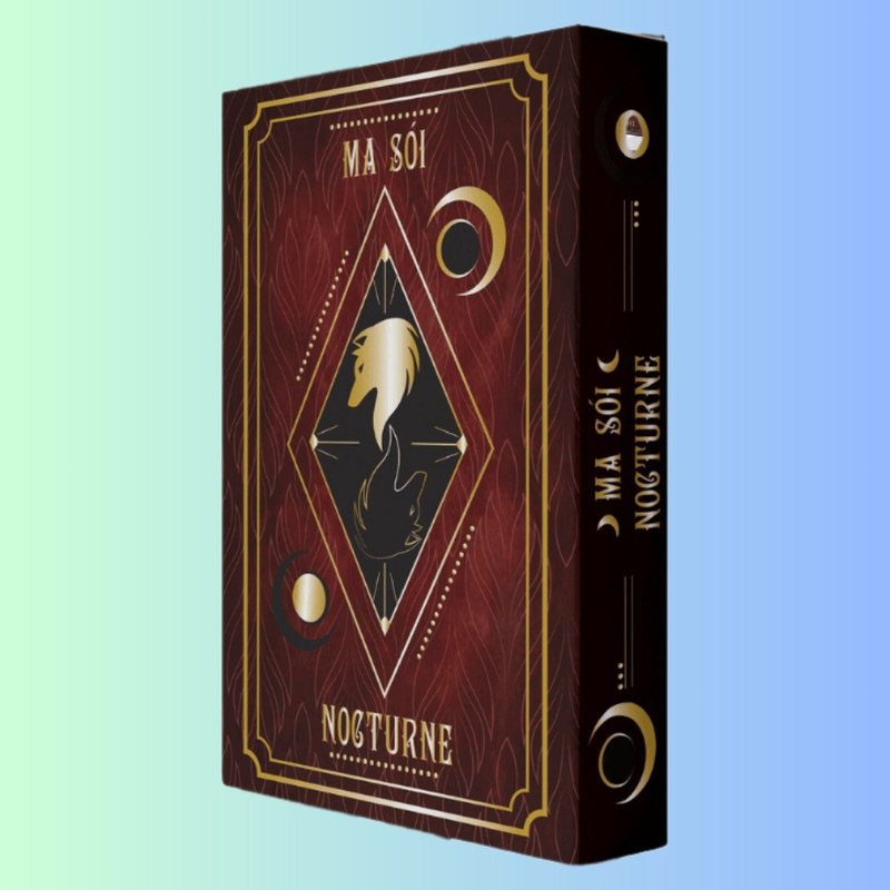 Bộ bài ma sói Dạ Khúc Nocturne boardgame nhập vai cổ điển - Bộ trò chơi Ma sói Nocturne 21 lá