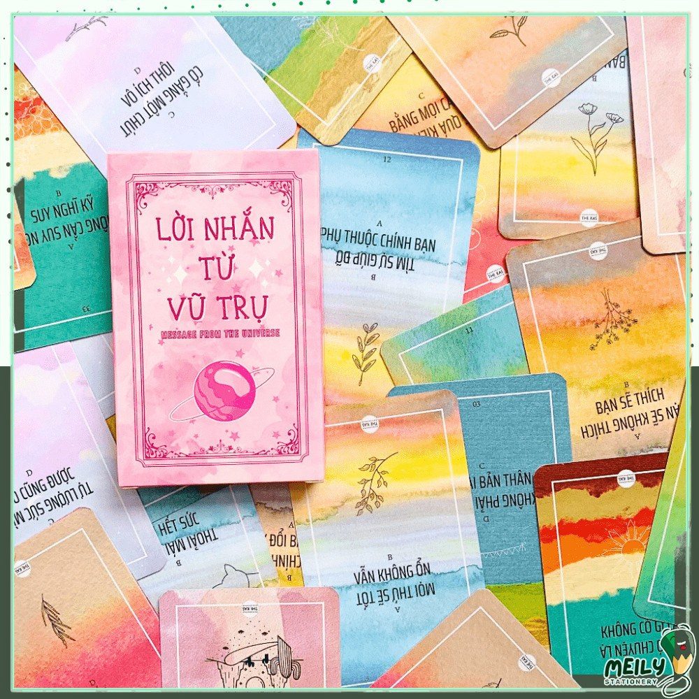 Bộ bài tiên tri boardgame lời nhắn từ vũ trụ chữa lành trải nghiệm mới cho bạn