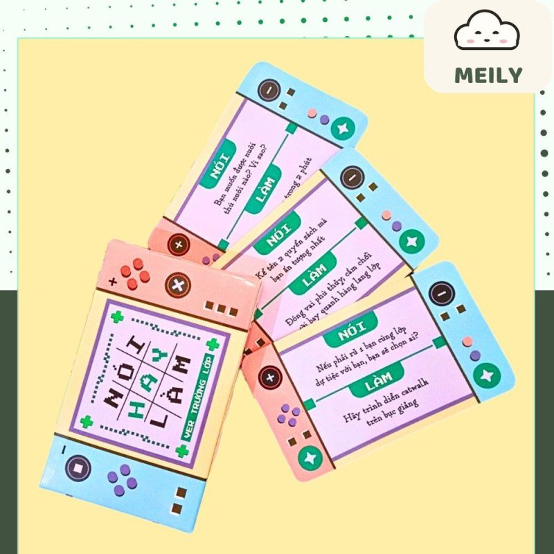 Bộ bài Truth or Dare nói thật thử thách cho tiệc, team building