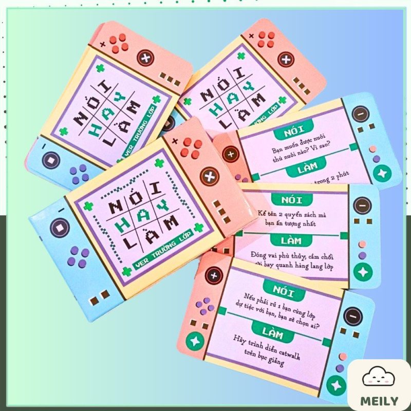 Bộ bài Truth or Dare nói thật thử thách cho tiệc, team building