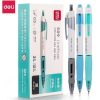 Bút bi Deli mực đen đệm tay pastel S09
