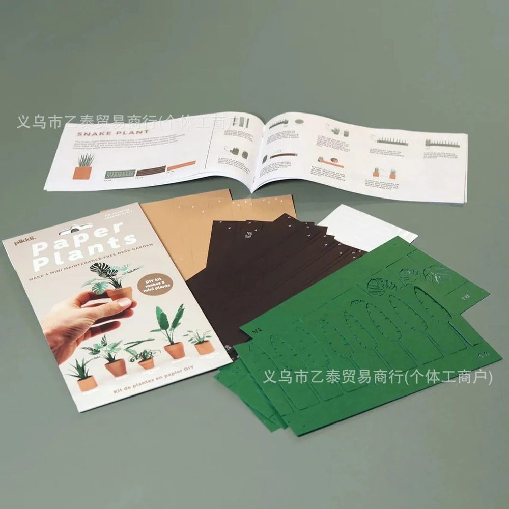 Bộ Gấp Giấy Origami Cây Xanh K235