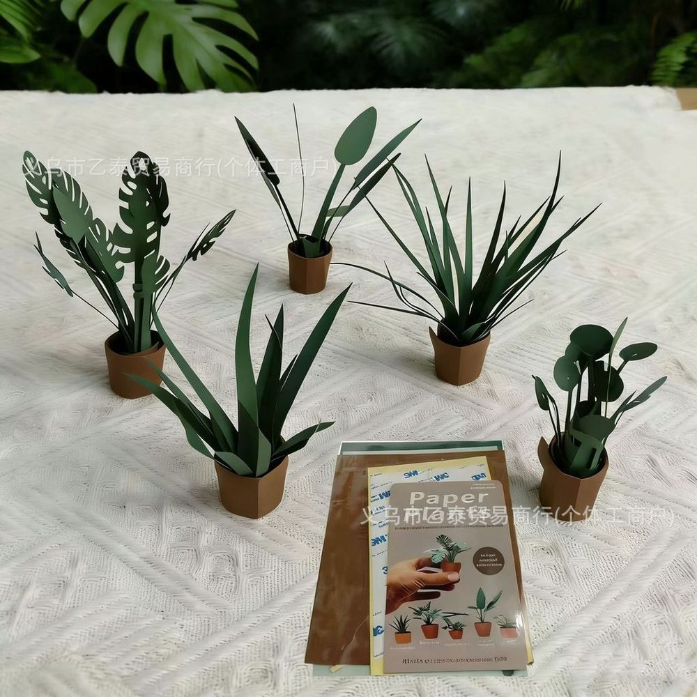 Bộ Gấp Giấy Origami Cây Xanh K235